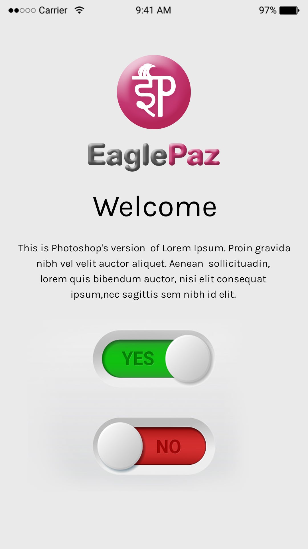 Mobile Wallet App User Interface