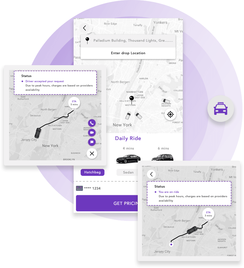  Bitaksi Clone App Key Features