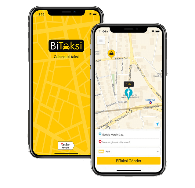 Bitaksi Clone App Main Image	