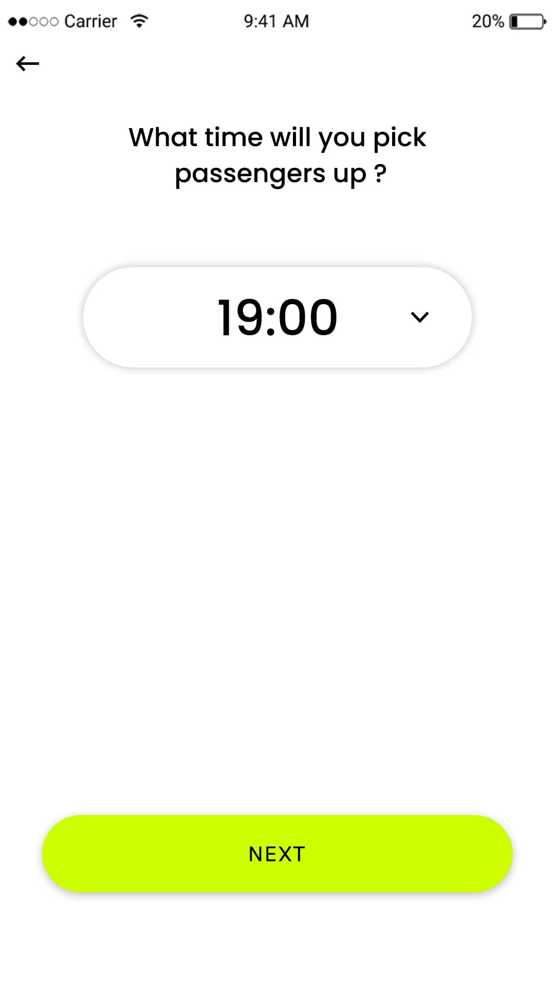 Turo Clone App Terms and Conditions Screen