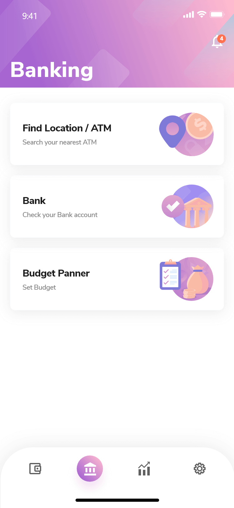 Digital Banking Dashboard