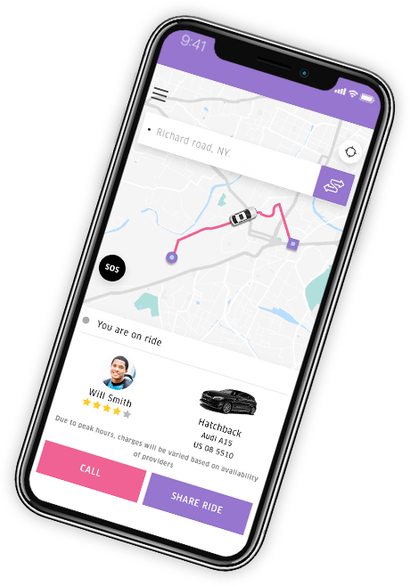LeCab Cabify Clone App User Interface Preview