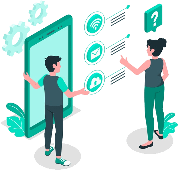 Live demo of bike & scooter sharing app features