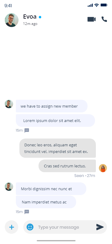 Call management and controls in TrueConf clone video app