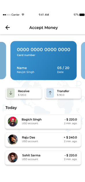 Secure online payment process illustration