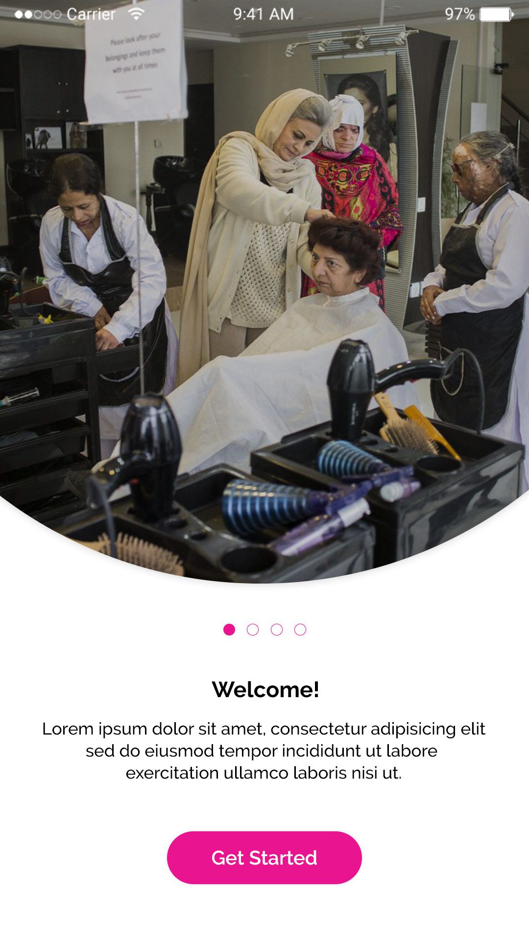 User Profile Feature in BeYou Clone App