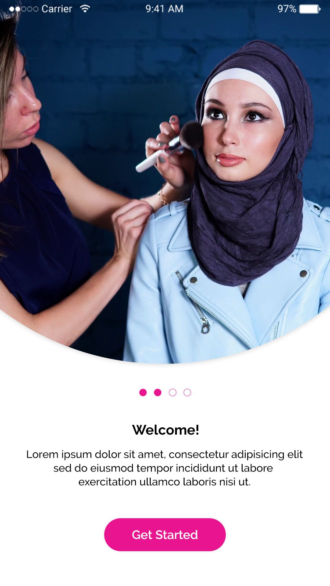 Social Feed Example in BeYou Clone App