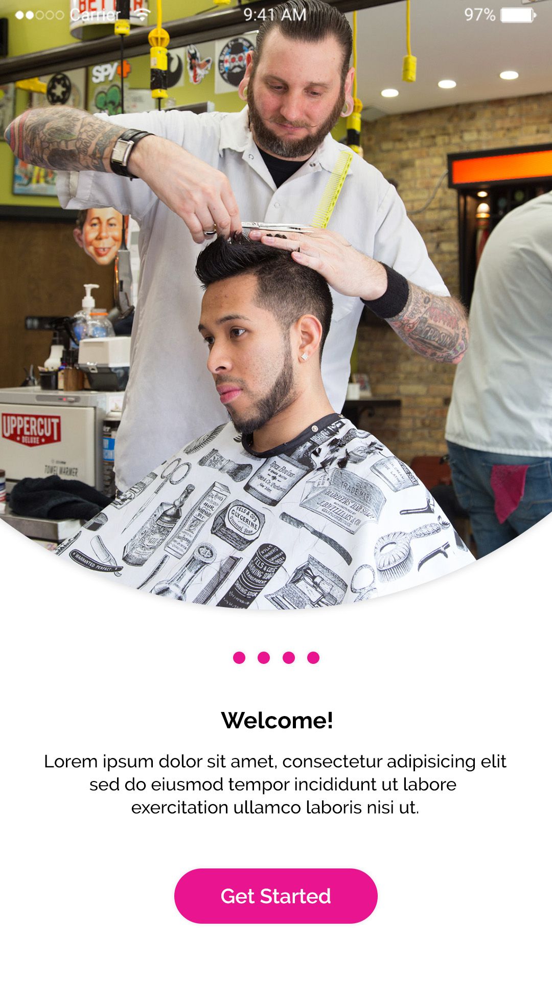 BEEMSalon salon app stylist profile and availability