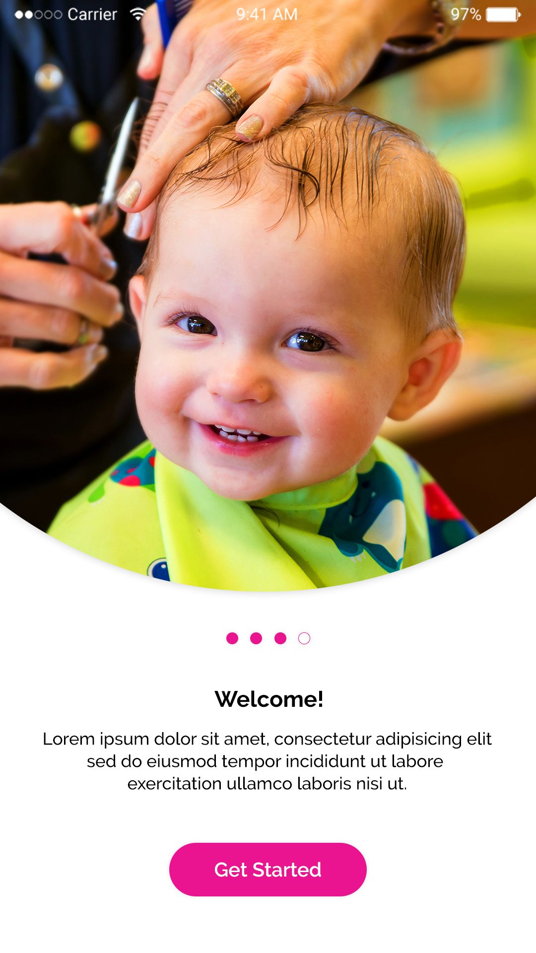 BEEMSalon salon app appointment booking interface