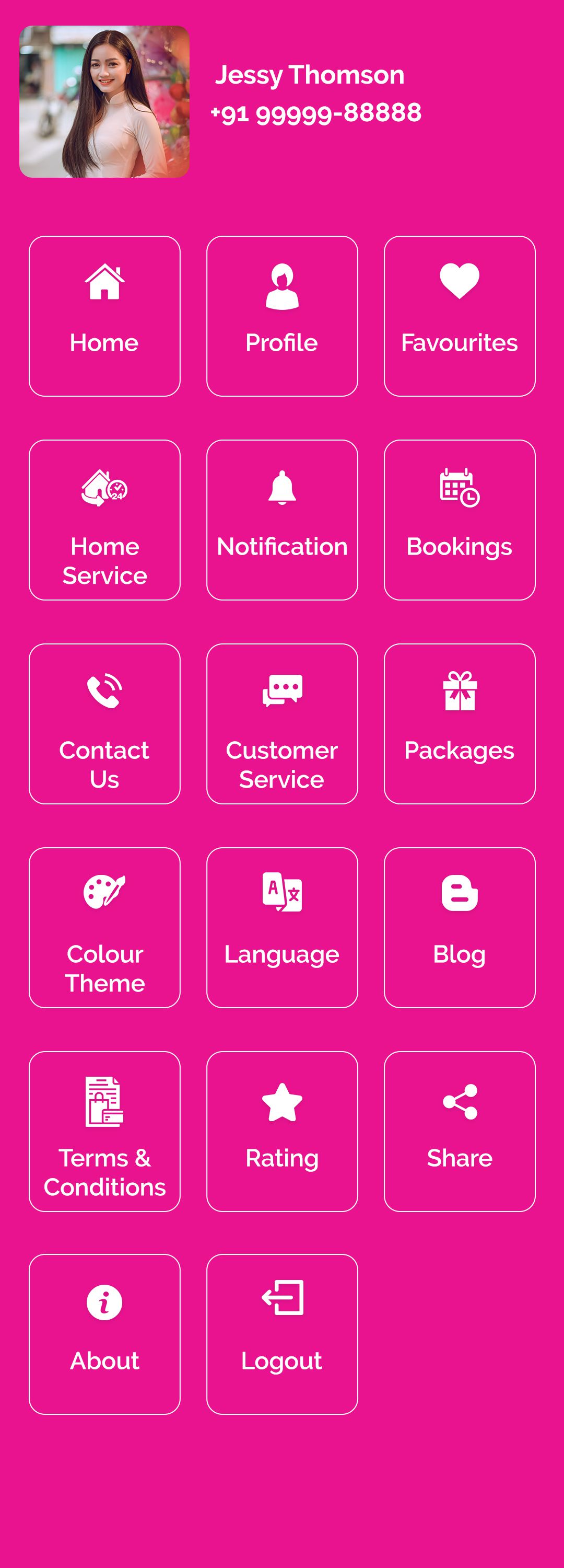 Search & Discover Feature in BeYou Clone App