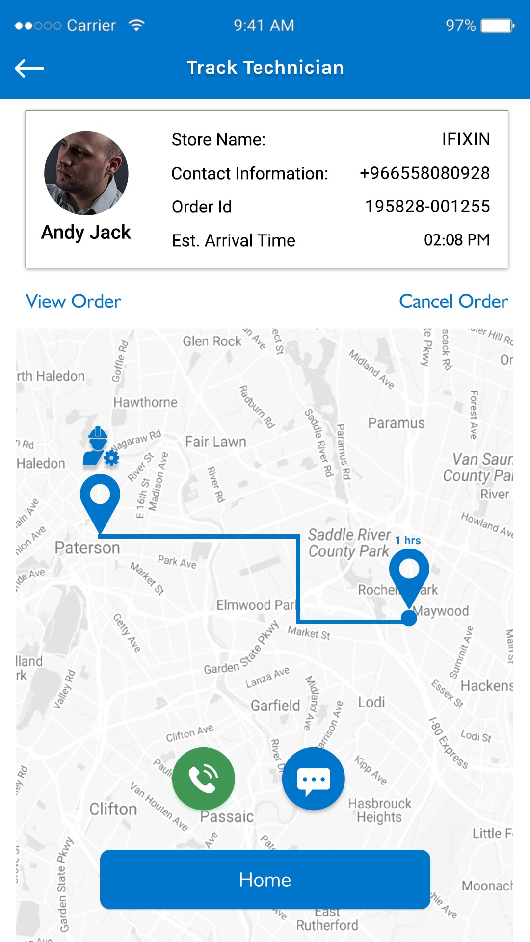 Service History Plumber App