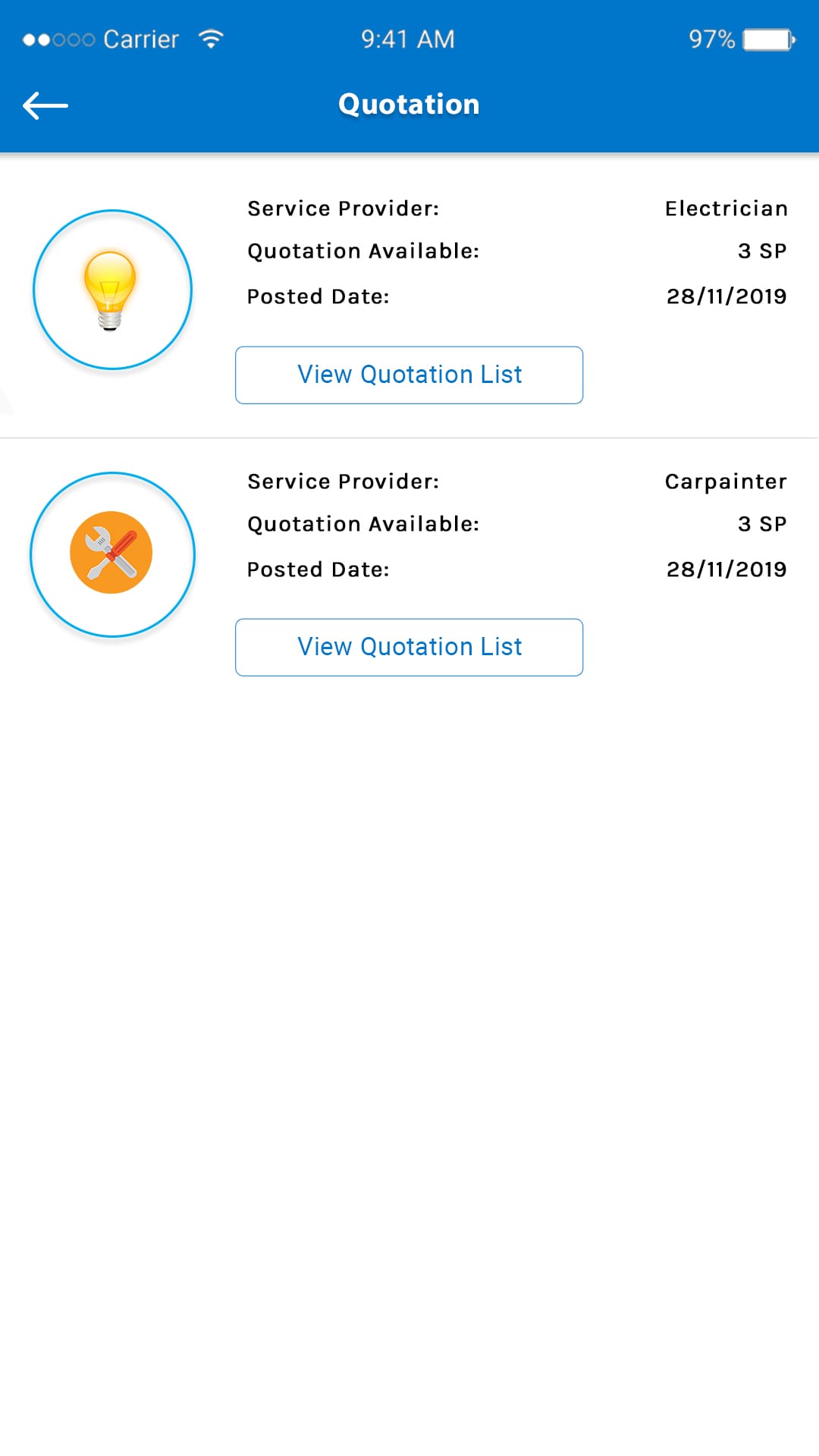 Plumber App Settings