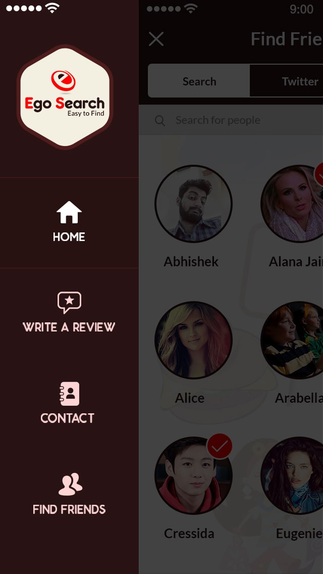 Yelp clone app user review and rating submission screen