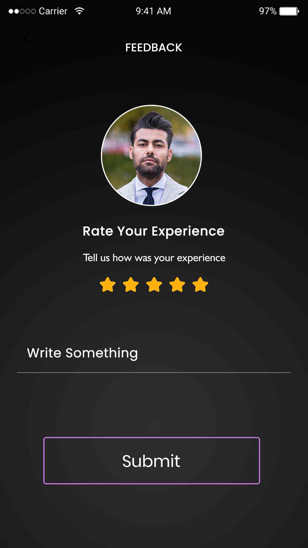 IMDB Clone App Sidebar Menu with Navigation Options