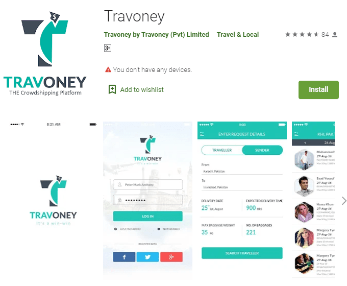 Travoney App Project