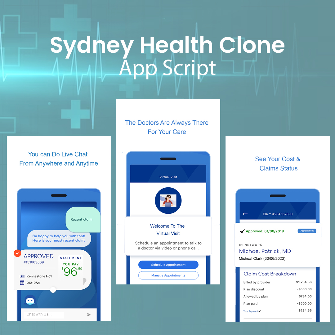 Health Insurance Member App Interface